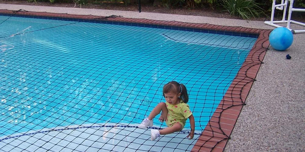 Swimming pool safety net cover installation Chennai