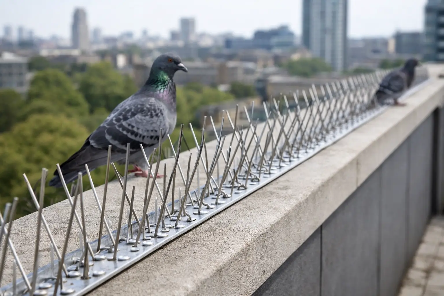 Bird spikes installation service by VJM