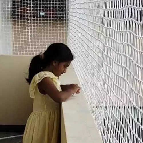 Safety net children protection on balcony